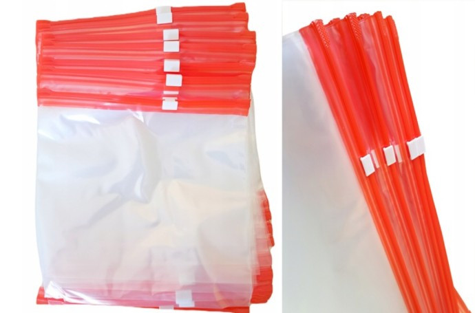 Woreczek strunowy z suwakiem 200x180 opakowanie 50 szt.